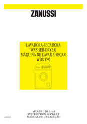 Zanussi WDS1092 Manual De Uso