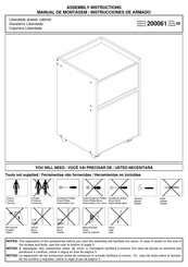 Panorama Móveis Liberdade 200061 Instrucciones De Armado