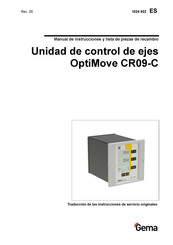 Gema OptiMove CR09-C Traducción De Las Instrucciones De Servicio Originales