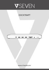 SEVEN DOCKTB4PT Manual De Instrucciones