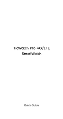 Ticwatch Pro 4G/LTE Manual Del Usuario