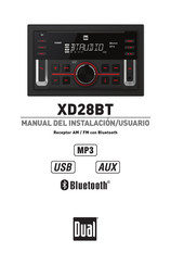 Dual XD28BT Manual Del Instalación/Usuario