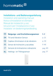 HomeMatic IP HmIP-STV Manual De Instalacion Y Uso