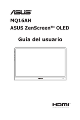 Asus ZenScreen MQ16AH Guia Del Usuario