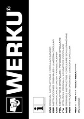 WERKU WK400060 Instrucciones Originales