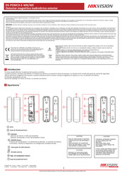 Hikvision DS-PDMCX-E-WB Manual De Instrucciones