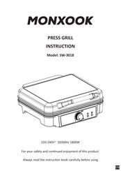 Monxook SW-3018 Manual De Instrucciones