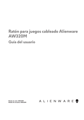 Dell Alienware AW320M Guia Del Usuario