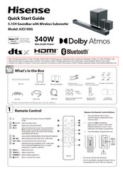 Hisense AX5100G Guia De Inicio Rapido
