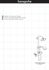 Hansgrohe Croma Showerpipe 271691 Serie Instrucciones De Montaje / Manejo / Garantía