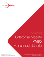 Point Mobile PM85 Manual Del Usuario