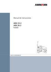 Ammann ARX 26-2C T4f Manual De Instrucciones