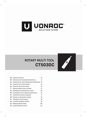 VONROC CT503DC Traducción Del Manual Original