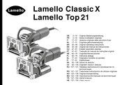 Lamello Classic X Manual De Instrucciones