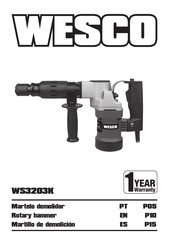 Wesco WS3203K Manual De Instrucciones