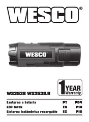 Wesco WS2538 Manual De Instrucciones