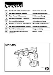 Makita DHR202 Manual De Instrucciones