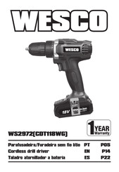 Wesco WS2972 Manual De Instrucciones