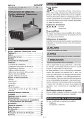 ermaf Thermorizer TR 75 Instrucciones De Utilizacion