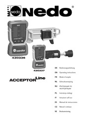 Nedo ACCEPTOR Line 430336 Manual De Instrucciones