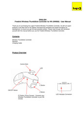 Logic3 Freebird Wireless ThumbStick Manual Del Usuario