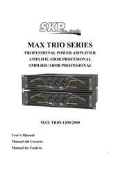 SKP Pro Audio MAX TRIO-1300 Manual Del Usuario