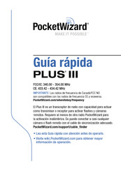 PocketWizard PLUS III Guía Rápida
