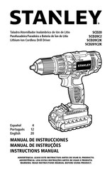 Stanley SCD20C2 Manual De Instrucciones