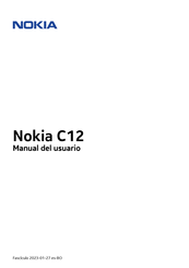 Nokia C12 Manual Del Usuario