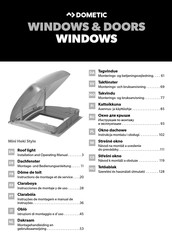 Dometic Mini Heki Style Instrucciones De Montaje Y De Uso