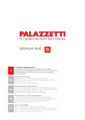 Palazzetti DISPLAY BLE Uso Y Funciones