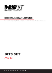 MSW Motor Technics ACC-B2 Manual De Instrucciones