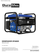 DUROMAX XP4000S Manual De Usuario