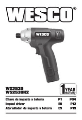 Wesco WS2530 Manual De Instrucciones