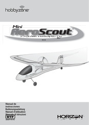 Horizon Hobby HobbyZone Mini AeroScout Manual De Instrucciones