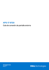 Dell XPS 17 9720 Guía De Conexión