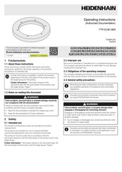 HEIDENHAIN TTR ECM 2400 Manual De Instrucciones