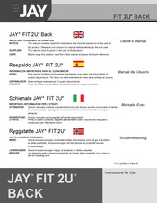 Jay FIT 2U Manual Del Usuario