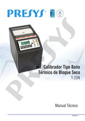 PRESYS T-25N Manual Tecnico