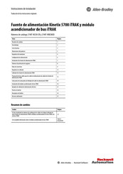 Rockwell Automation 2198T-W25K-ER Instrucciones De Instalación