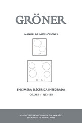 Gröner QE2XSB Manual De Instrucciones