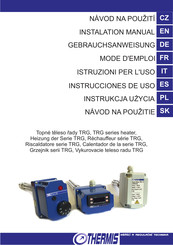 Thermis TRG Serie Instrucciones De Uso