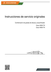 Amazone Ceus 4000-TX Instrucciones De Servicio Originales