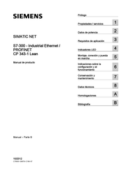 Siemens SIMATIC NET S7-300 Manual De Producto