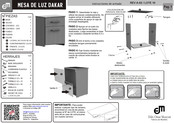 Eldo Omar Mosconi MESA DE LUZ DAKAR Instrucciones De Armado
