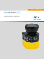 Sick microScan3 Pro I/O Instrucciones De Uso