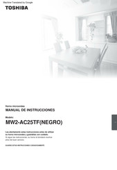 Toshiba MW2-AC25TF Manual De Instrucciones