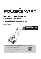 Power smart DB2418 Manual Del Usuario