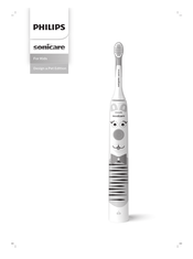 Philips sonicara For Kids Design a Pet Edition HX3601/01 Manual De Instrucciones