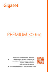 Gigaset PREMIUM 300 HX Manual De Instrucciones